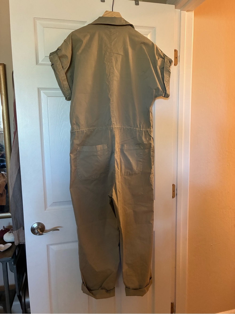 pistola Olive Short-Sleeve Zip Utility Jumpsuit - Picture 3 of 4